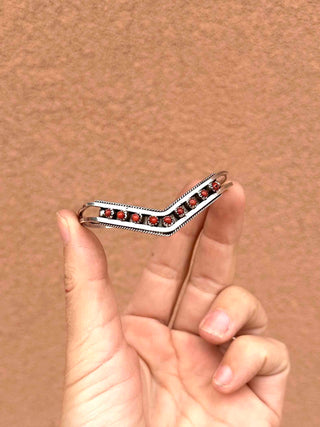 RTS ★ Coral Chevron Cuff