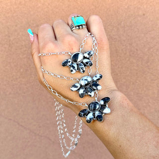 RTS ★ Navajo Half Cluster Necklace ★ White Buffalo