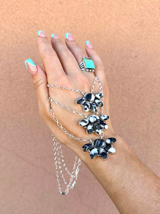 RTS ★ Navajo Half Cluster Necklace ★ White Buffalo