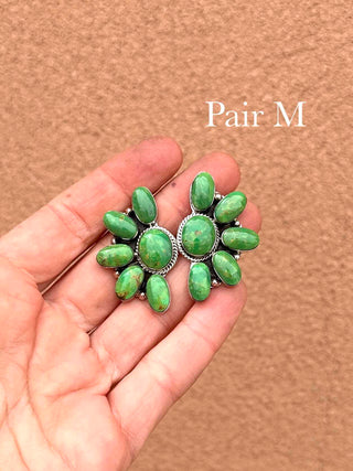 RTS ★ Navajo Half Cluster Earrings