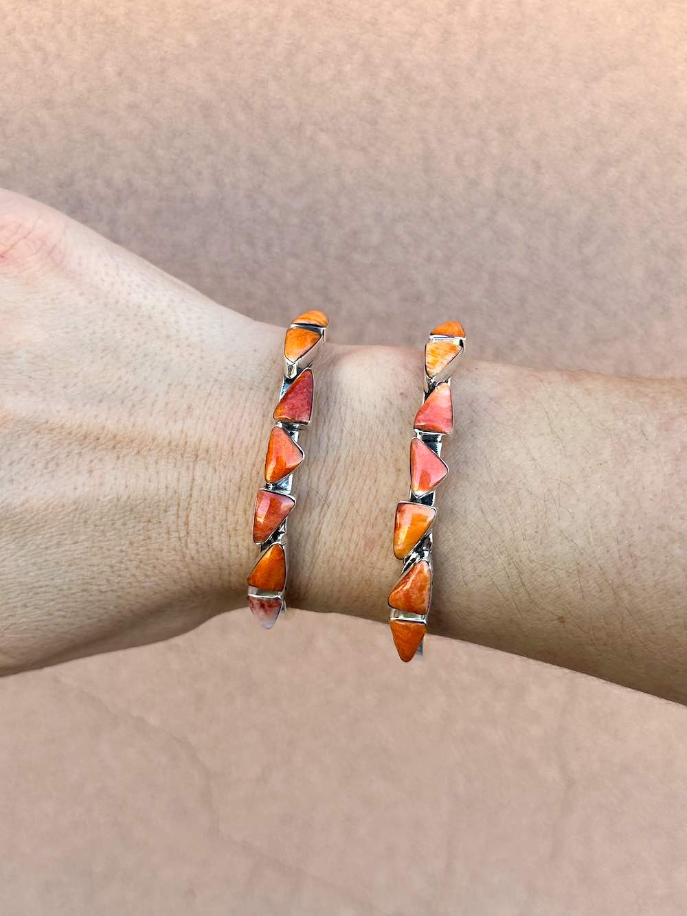 RTS ☆ Lucky 7 Stone Cuff ☆ Spiny Oyster – Turquoise Tuesday