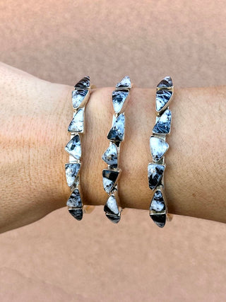 RTS ★ Lucky 7 Stone Cuff ★ White Buffalo