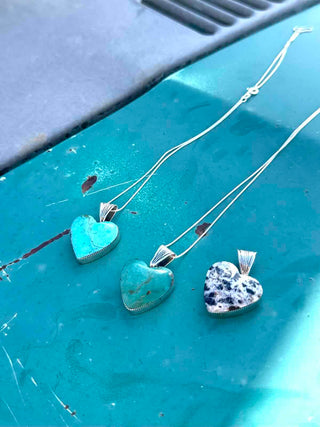 RTS ★ Turquoise Heart Necklace
