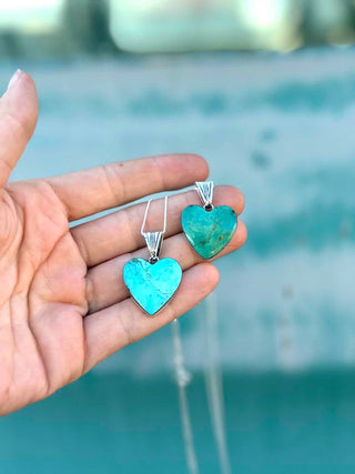 RTS ★ Turquoise Heart Necklace