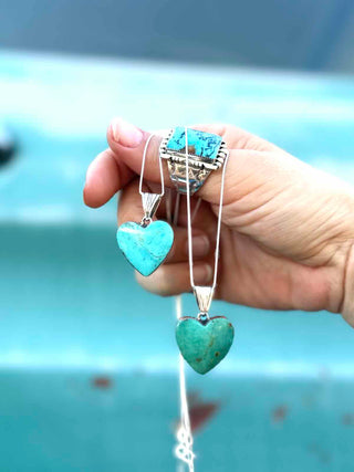 RTS ★ Turquoise Heart Necklace
