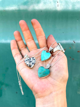 RTS ★ Turquoise Heart Necklace