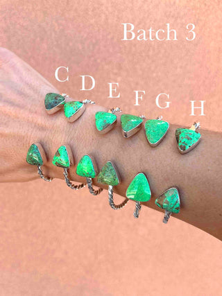 RTS ★ Get Cuffed Bracelet ★ Green Turquoise