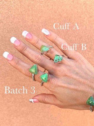 RTS ★ Get Cuffed Bracelet ★ Green Turquoise