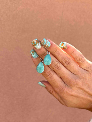 RTS ★ Saddle Up Earrings ★ Turquoise