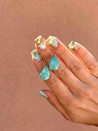 RTS ★ Saddle Up Earrings ★ Turquoise