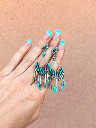 RTS ★ Fine Line Zuni Earrings