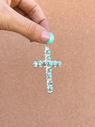 RTS ★ Not Just Sundays Cross Necklace