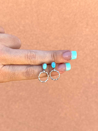 RTS ★ Faux Opal Lil Loop Earrings