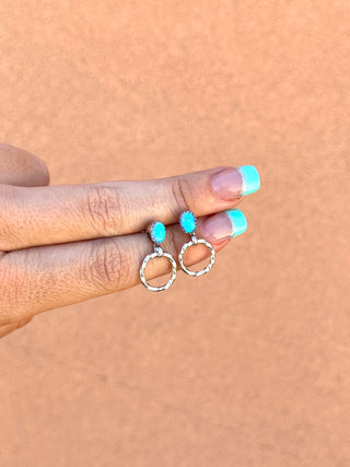RTS ★ Faux Opal Lil Loop Earrings