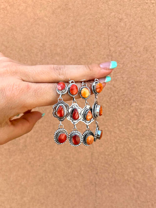 RTS ★ Desert Rays Earrings ★ Spiny Oyster