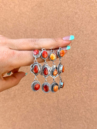 RTS ★ Desert Rays Earrings ★ Spiny Oyster