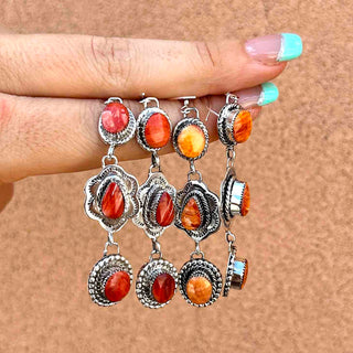 RTS ★ Desert Rays Earrings ★ Spiny Oyster