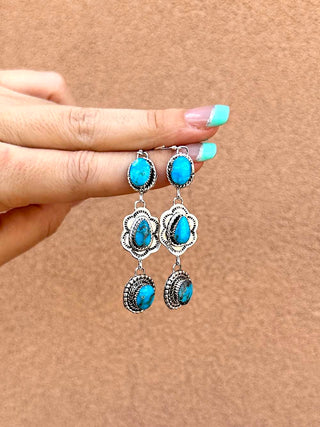 RTS ★ Turquoise Desert Rays Earrings