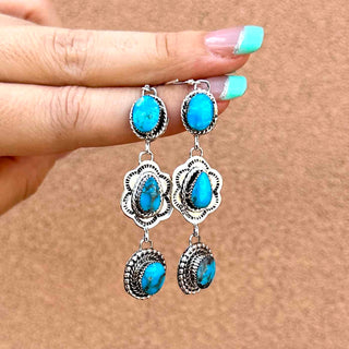 RTS ★ Turquoise Desert Rays Earrings