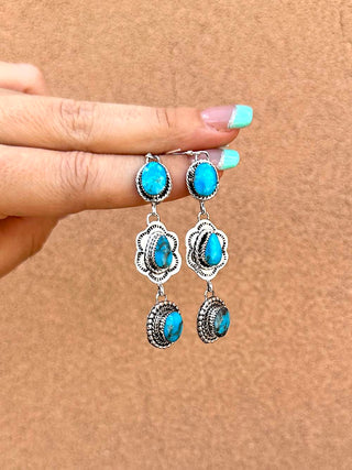 RTS ★ Turquoise Desert Rays Earrings