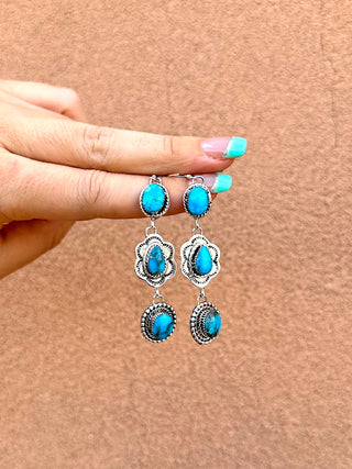 RTS ★ Turquoise Desert Rays Earrings