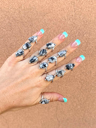 RTS ★ White Buffalo Sideways Ring