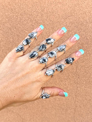 RTS ★ White Buffalo Sideways Ring