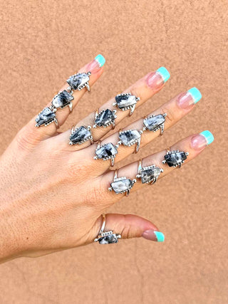 RTS ★ White Buffalo Sideways Ring