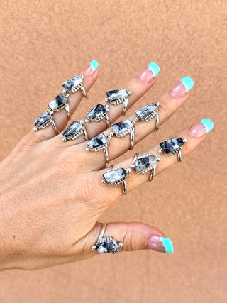 RTS ★ White Buffalo Sideways Ring