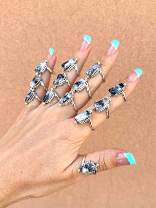 RTS ★ White Buffalo Sideways Ring