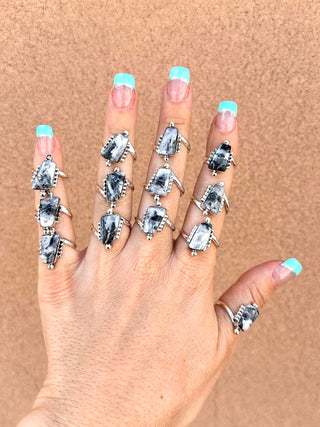RTS ★ White Buffalo Sideways Ring
