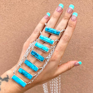 RTS ★ Blue Medium Bar Necklace