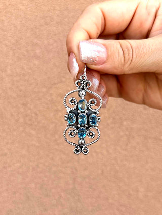 RTS ★ Topaz Chandelier Drop Earrings