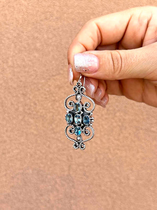 RTS ★ Topaz Chandelier Drop Earrings