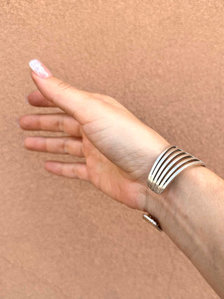 RTS ★ Turquoise Five Chevron Cuff