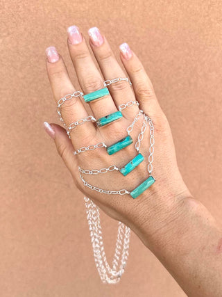 RTS ★ Green Mini Bar Necklace