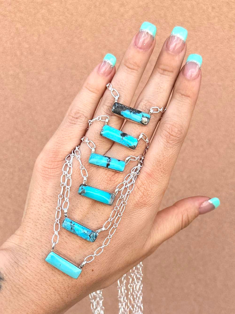 RTS ★ Mini Bar Necklace ★ BLUE