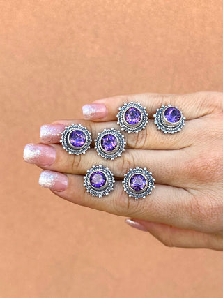 RTS ★ Amethyst Studs