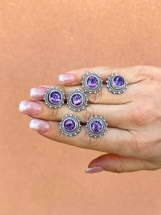 RTS ★ Amethyst Studs