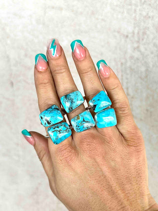 RTS ★ Blue Turquoise Airborne Ring