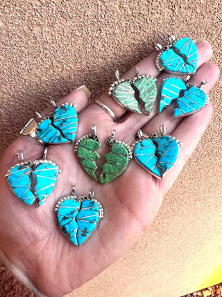 RTS ★ Zuni Twin Heart Necklace