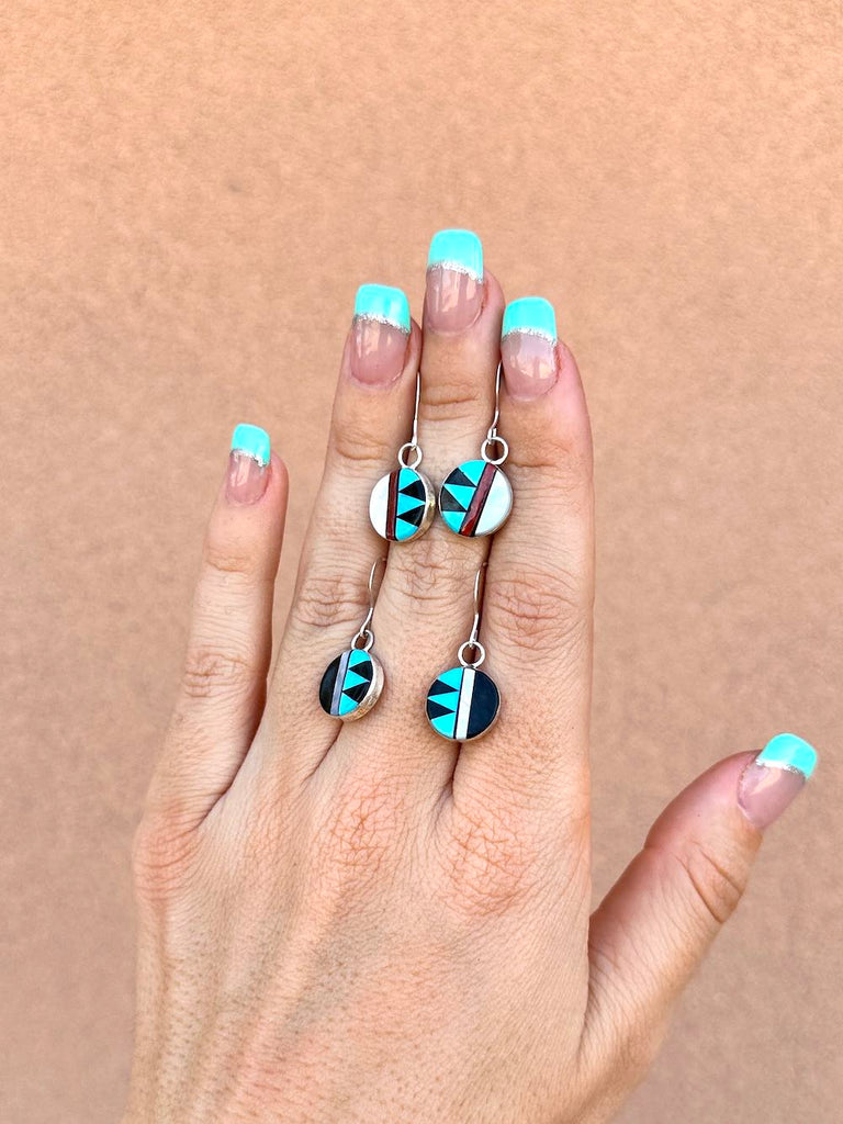 RTS ★ LIL ZUNI ROUND EARRINGS