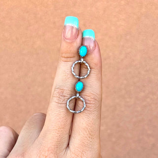 RTS ★ Turquoise Lil Loop Earrings