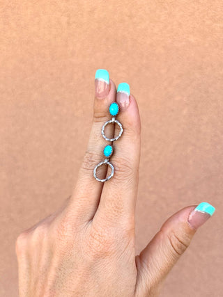RTS ★ Turquoise Lil Loop Earrings