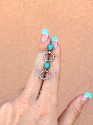 RTS ★ Turquoise Lil Loop Earrings