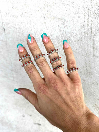 RTS ★ Coral Stacker Ring