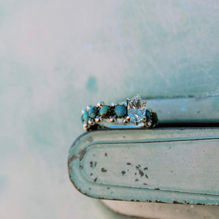 Wild Love Topaz Eternity Ring