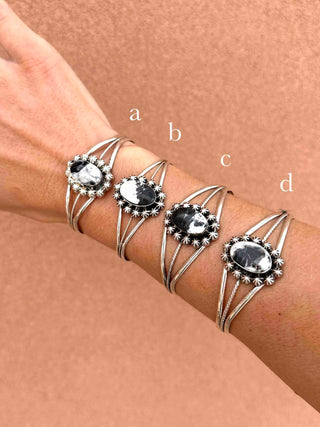 RTS ★ Triple Prong Cuff ★ White Buffalo