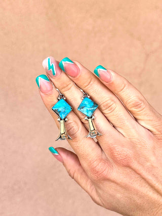 RTS ★ Solo Squash Blossom Earrings