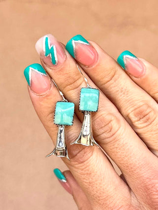 RTS ★ Rectangle Squash Blossom Earrings